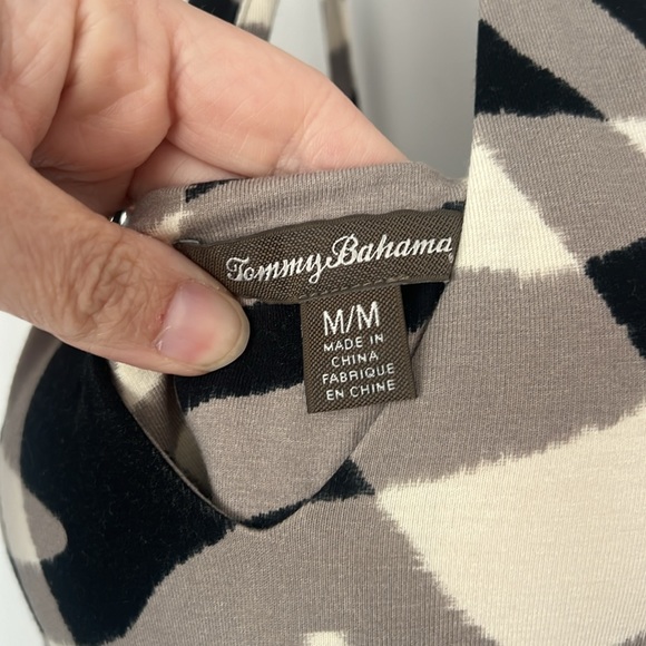 Tommy Bahama Chateau Fringe Halter Maxi Dress Sz Med 🦋 - Picture 9 of 12